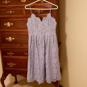 Chicwish lace, Periwinkle Blue Dress Size 8-10 M